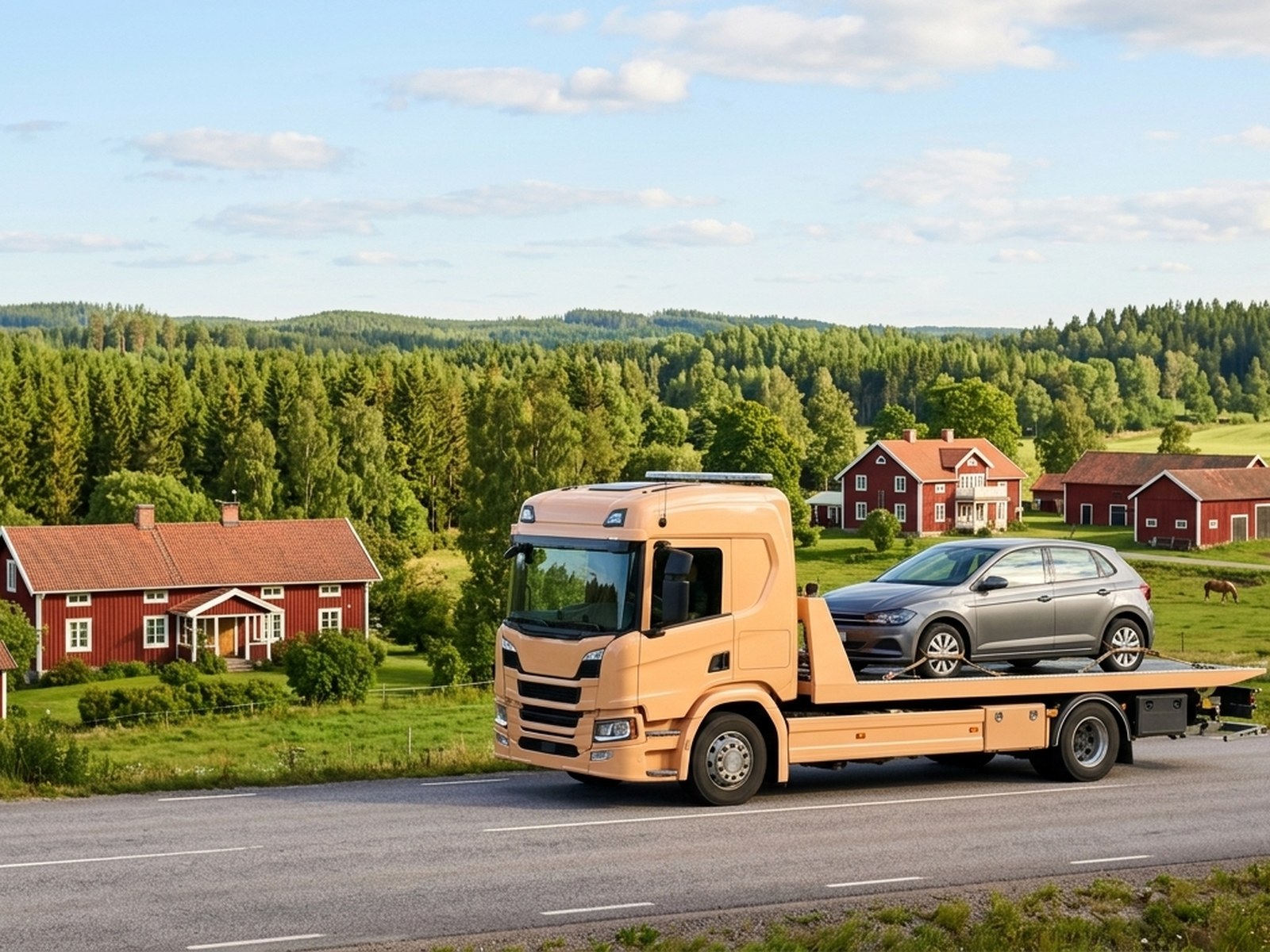 Vi tar över bilen